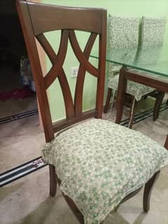 6 chairs dining table