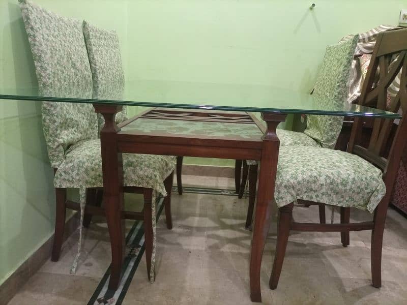 6 chairs dining table 1