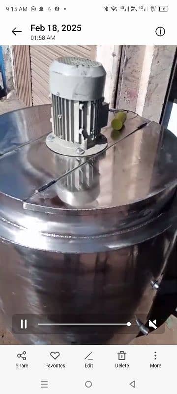 Juice Making Double Jacket Boiler 0