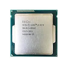 I5 4TH GEN 4570 3.20@3.60 GHZ GAMING PROCESSER SERIOUS CUSTOME ONLY