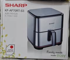 Air Fryer  SHARP  modal.  KF. AF70RT. S3