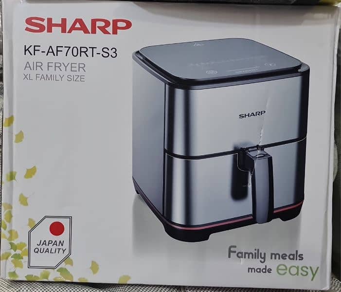 Air Fryer  SHARP  modal.  KF. AF70RT. S3 0