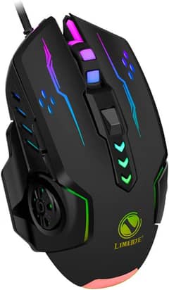 Gaming Glowing Mouse Colorful Led Light Mouse For Laptop Pc