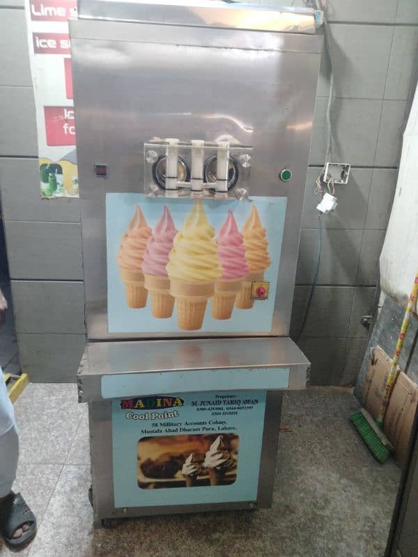 Air Pump Cone Ice Cream Machine 1