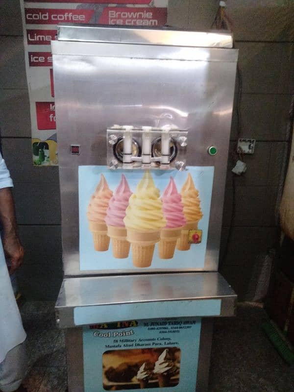 Air Pump Cone Ice Cream Machine 2