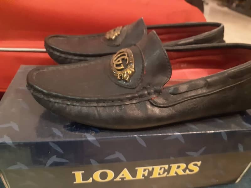 kids leather loafers 0