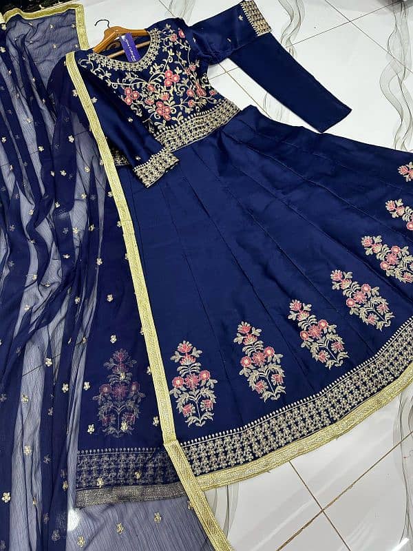 3pc embroidered maxi 3