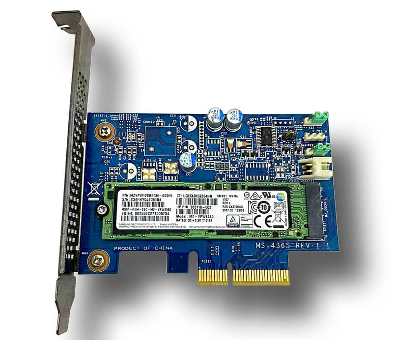 HP M. 2 Nvme PCIe Riser Card (Whatsapp  0329-1963803) 1