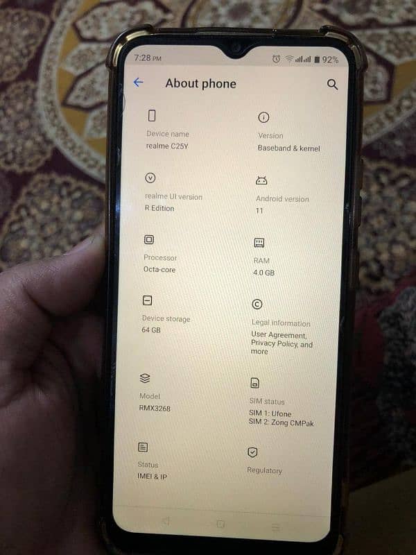 Realme C25Y in 10/10 condition 2