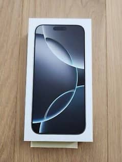 I phone 16 pro max non pta battery 100 cycle 55 256gb compelete box