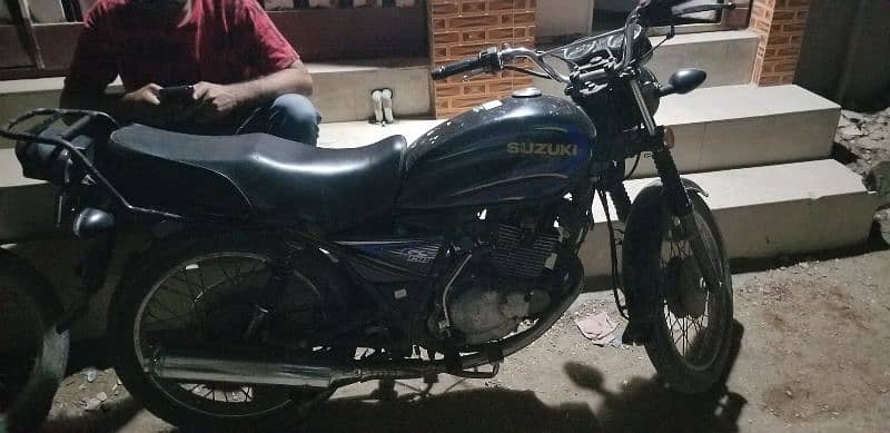 Suzuki Gs. 150 2007 model seald engine 105 dead last 6