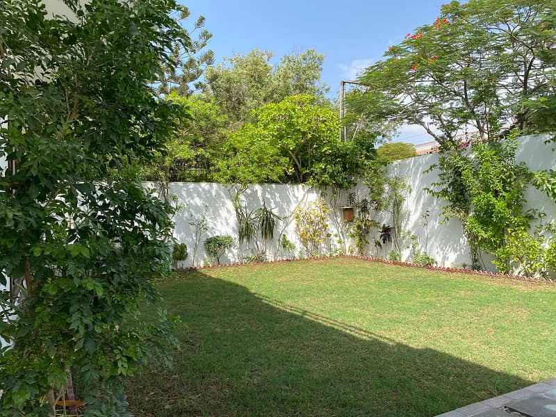 Panoramic view of DHA phase V khbe Shamsheer 1000 yard full luxurious fully furnished Bungalow available Rent for short n Long term 1