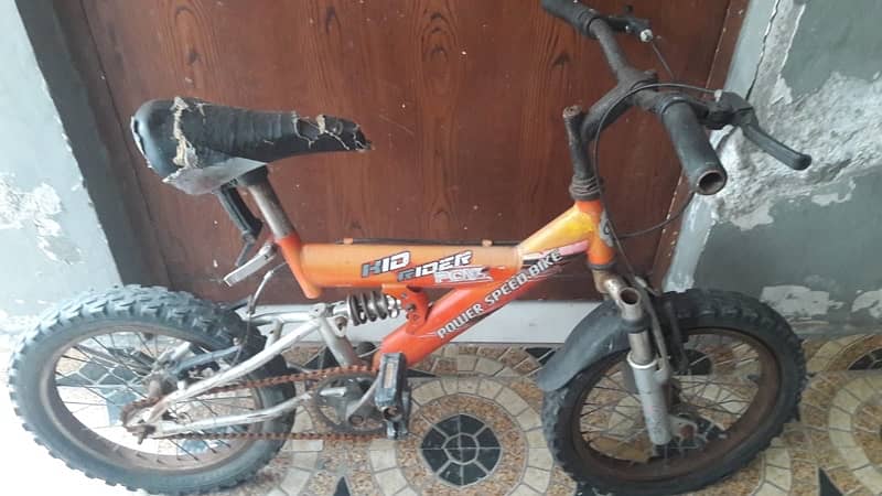 used power speed with shocks bike 1