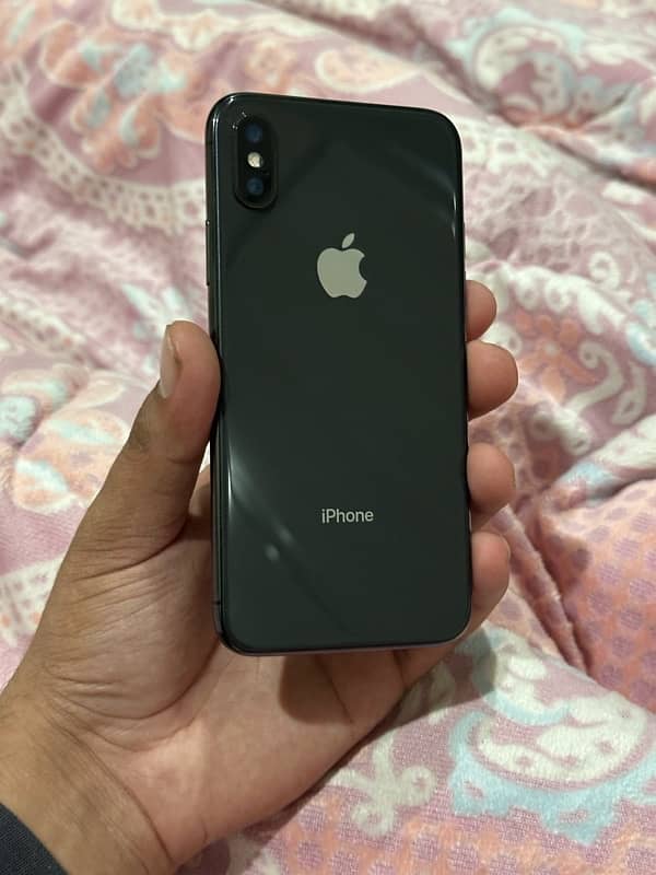 iphone X 64gb jv all ok phone no fault 0