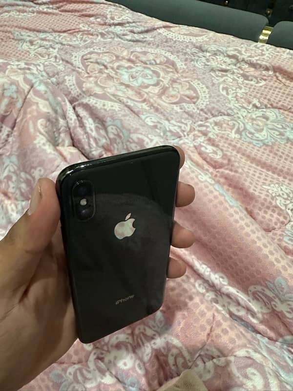 iphone X 64gb jv all ok phone no fault 9