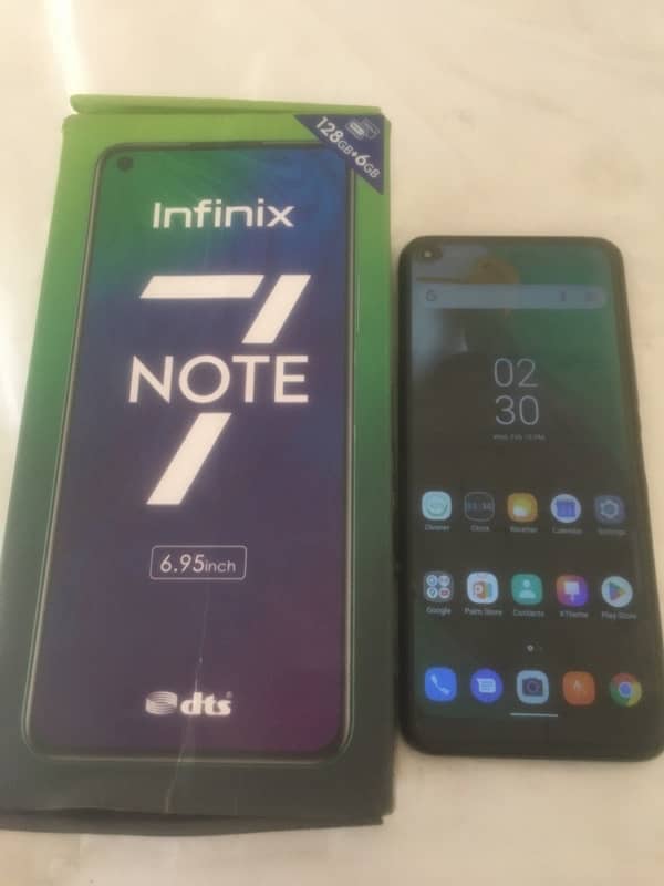 Infinix note7 sale 4