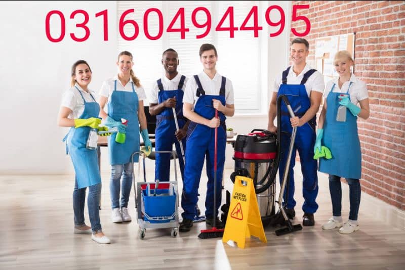 Cleaning staff available 0