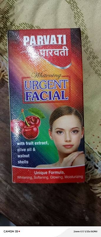 Parvati indian imported urgent facial 0