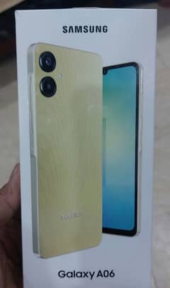 SAMSUNG A06 JUST BOX OPEN