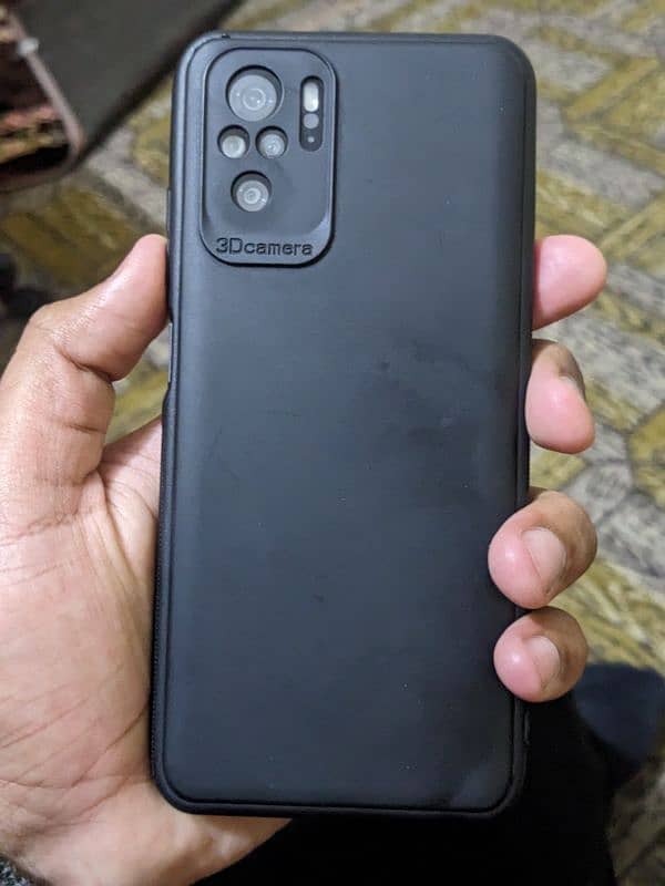 Redmi note 10, with box and charger 1