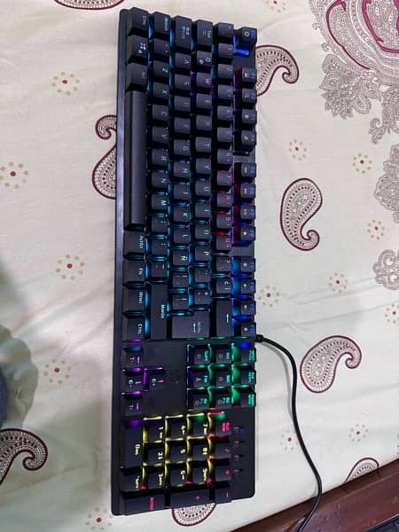 HP mechanical gaming keyboard RGB 4