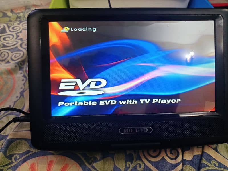 Portable TV New Chargeable with Cable option 1