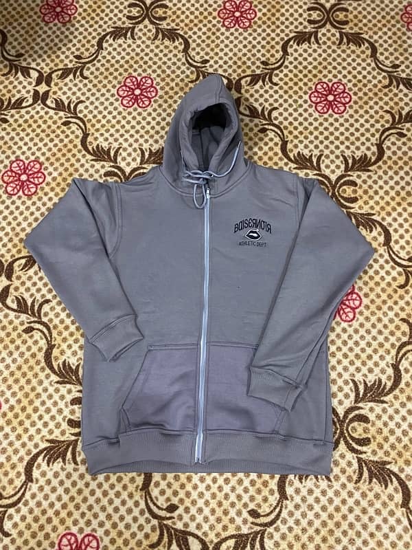 Men winter plain hoodies 0