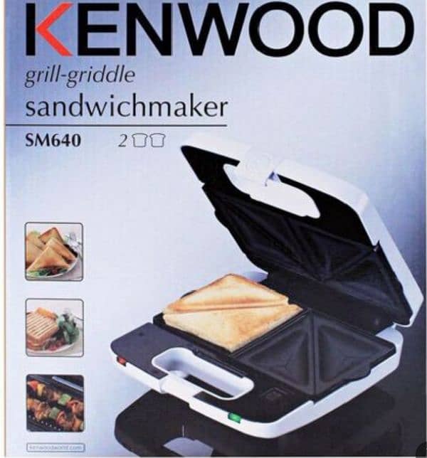 Sandwich maker • Grill Griddle • Kenwood 2