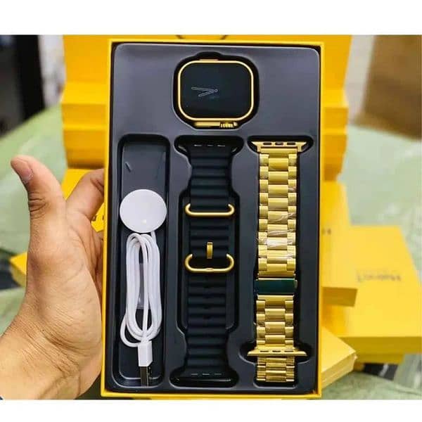 HK 9 Ultra Golden Edition Smart Watch 2