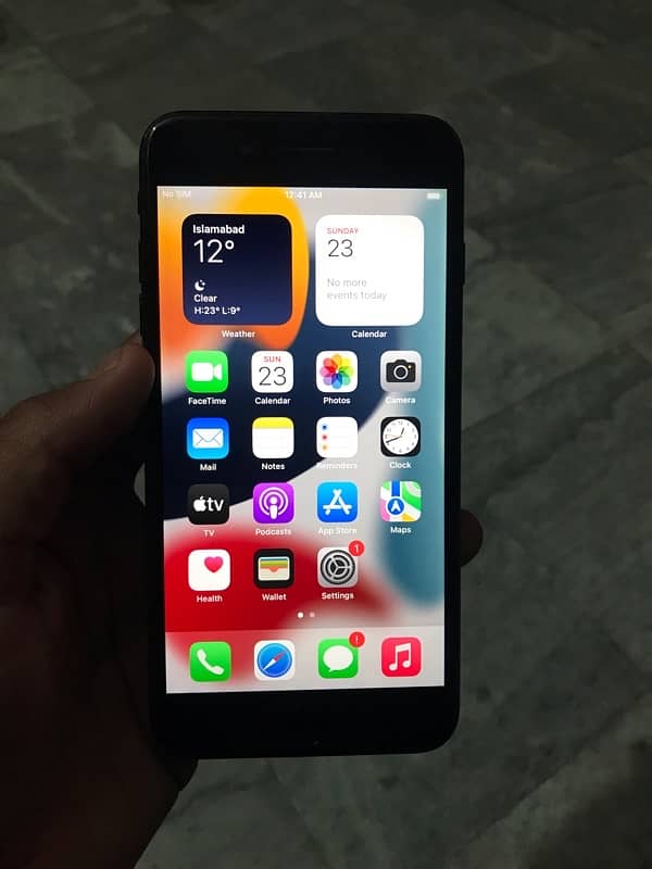 I Phone 7Plus official PTA Approved 128GB Phone Num 03064206549 6