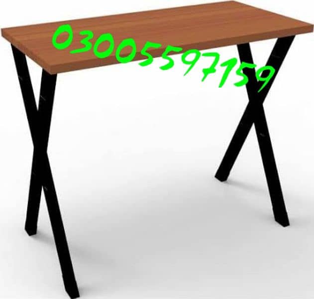 Office study work desk table computer rack size furniture chair home 15