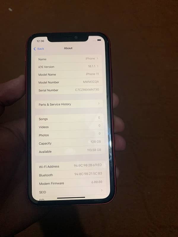 iPhone 11 128gb pta approved 1