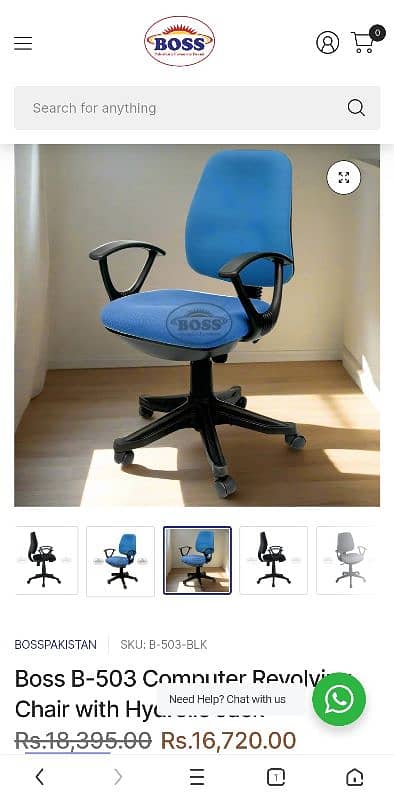 Slightly Use Boss Branded Chairs Available 8