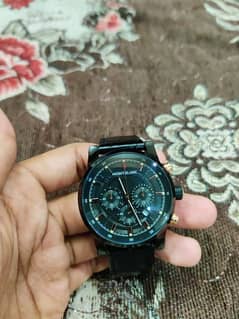 Mont blanc all black edition watch