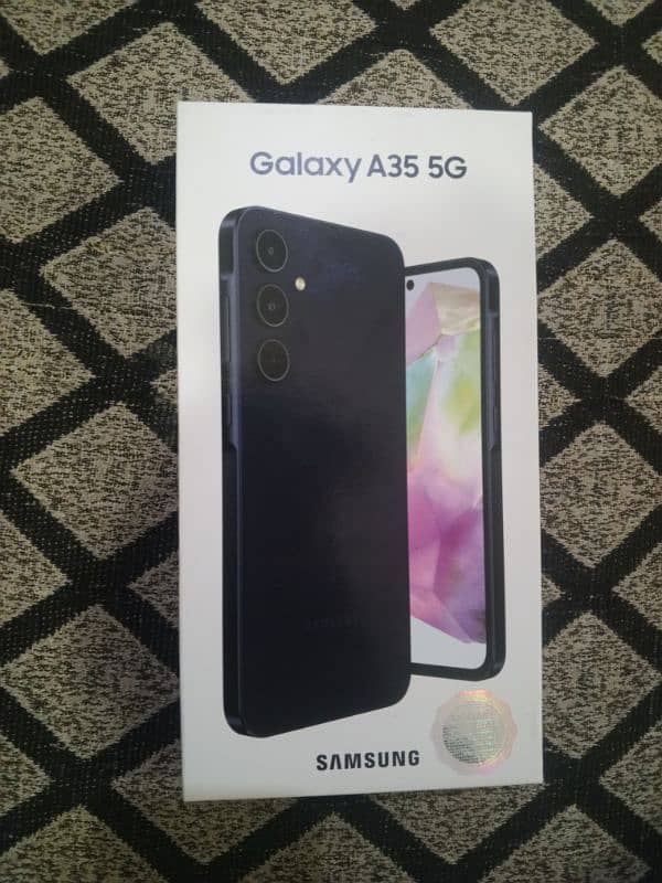 Samsung a35 brand new 1