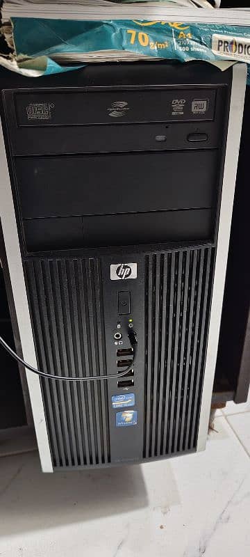 HP CPU slightly Used, 12 GB RAM without Hard Drive 0