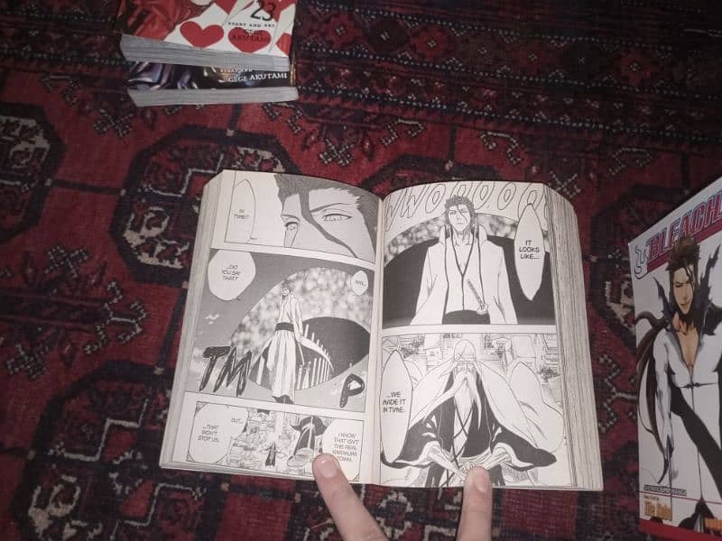 BLEACH AND Jujutsu Kaisen manga 2