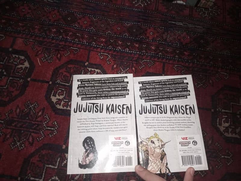 BLEACH AND Jujutsu Kaisen manga 3