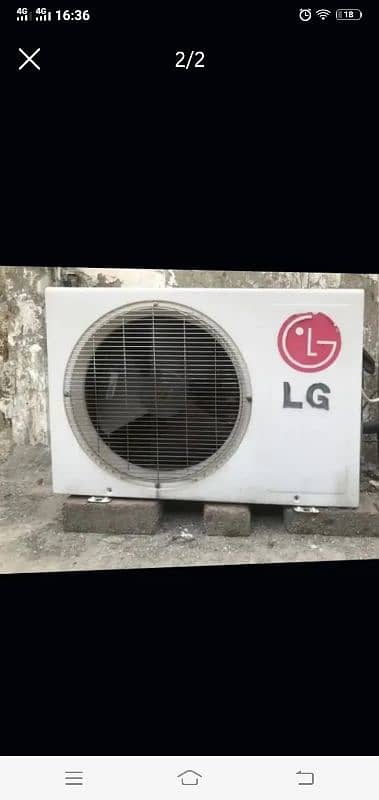 1.5 ton Lg Split ac 0