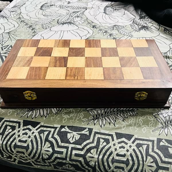 Pure Shesham Wood Made Chess 2