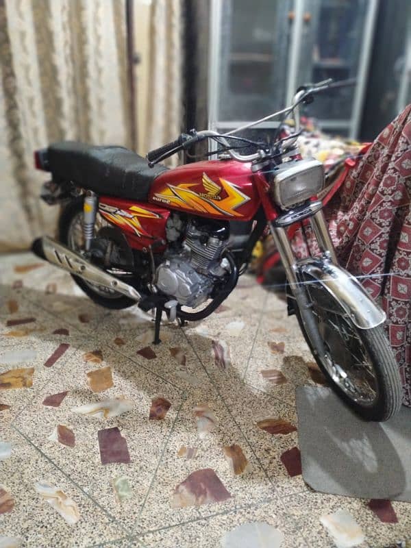 Honda 125 multan 2002 in lalukhet 03112332537 4