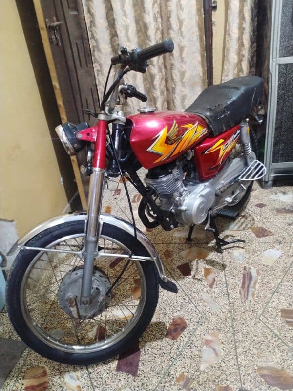 Honda 125 multan 2002 in lalukhet 03112332537 6