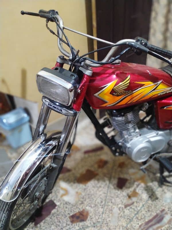 Honda 125 multan 2002 in lalukhet 03112332537 7