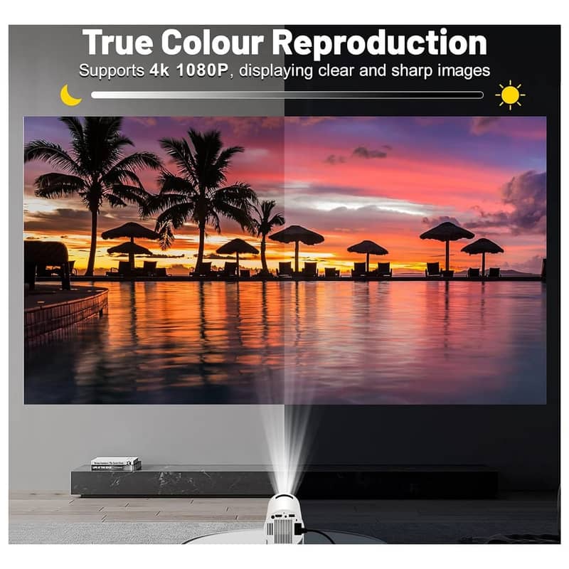 HY300 PRO Full Hd Home Theatre Smart ProjectSmart Projector Android 11 5