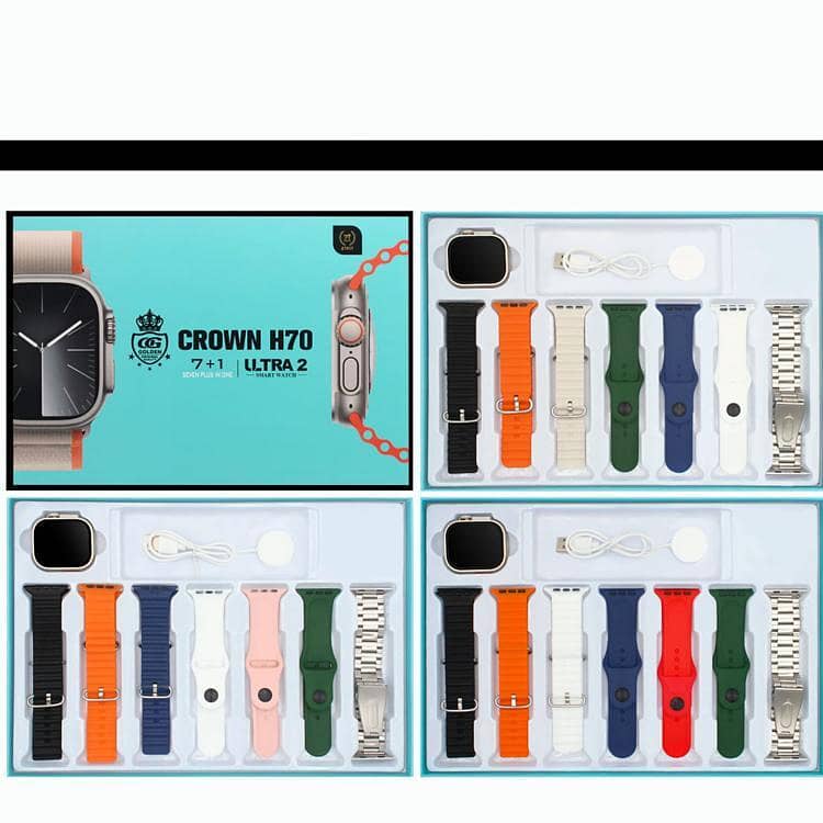 Crown H70 Ultra 2 (7+1) Smart Watch 1