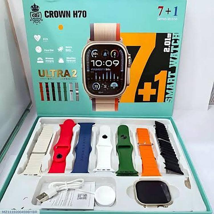 Crown H70 Ultra 2 (7+1) Smart Watch 2