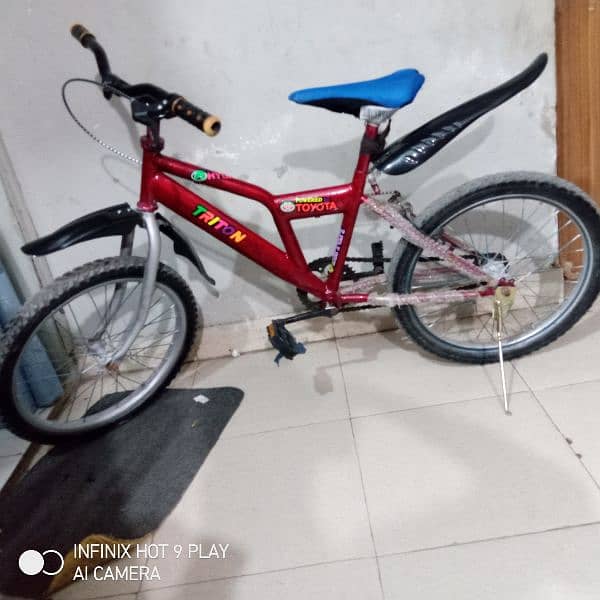 triton cycle new condition he bilkol ok he 2