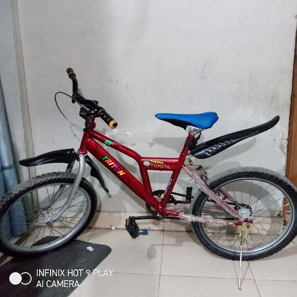 triton cycle new condition he bilkol ok he 3