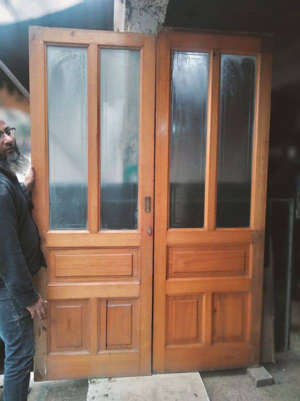 Solid wood main doors 3