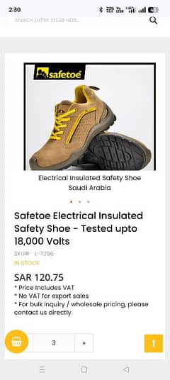 Safetoe Safety Shoes